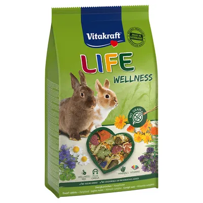 Vitakraft Life Wellness for Dwarf Rabbits