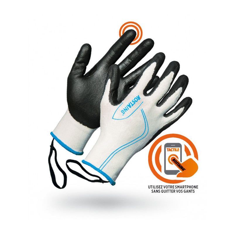 Paire de gants Maxstrong No Cut taille 10 ROSTAING