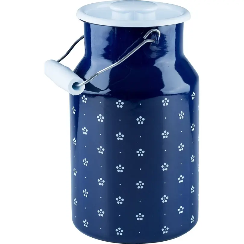 Milchtopf blümchenblau