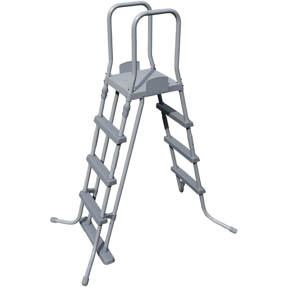 Achtformpool, anthrazit, BxHxL: 300 x 120 x 470 cm