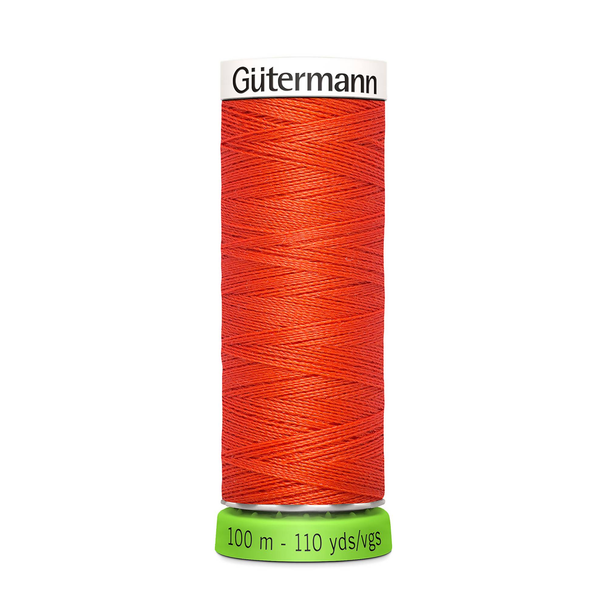 Gutermann Orange Sew All Recycled rPET Thread 100m (155)