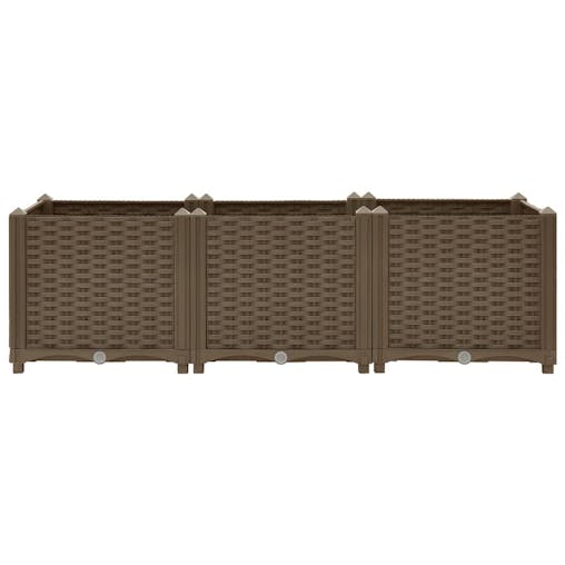 NNEVL Raised Bed 120x40x38 cm Polypropylene