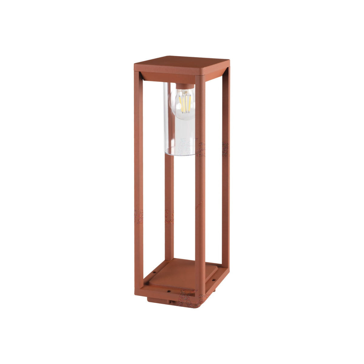 Lampa ogrodowa stojąca brązowa VIMO wys:50 cm 1xE27x15W IP44 Kanlux