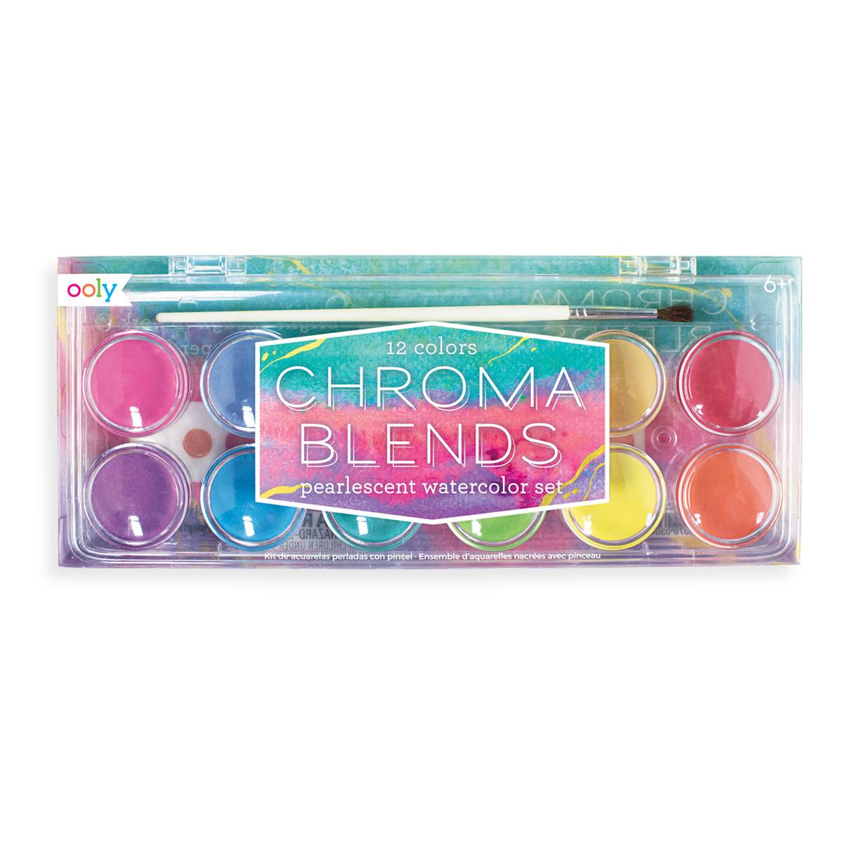 Pearlescent Chroma Blends Watercolour Set 12 Pack
