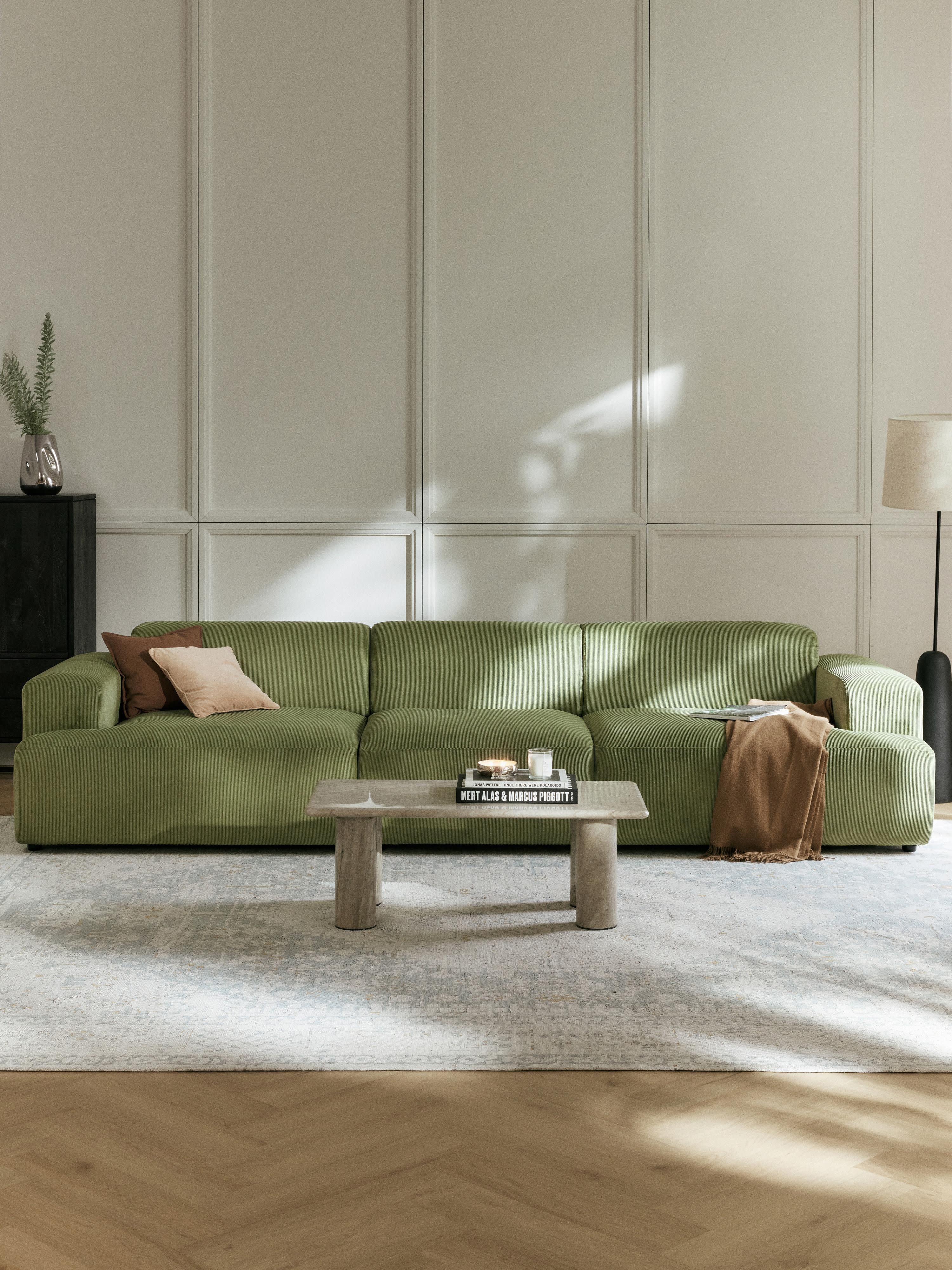 Cord-Sofa Melva (4-Sitzer)