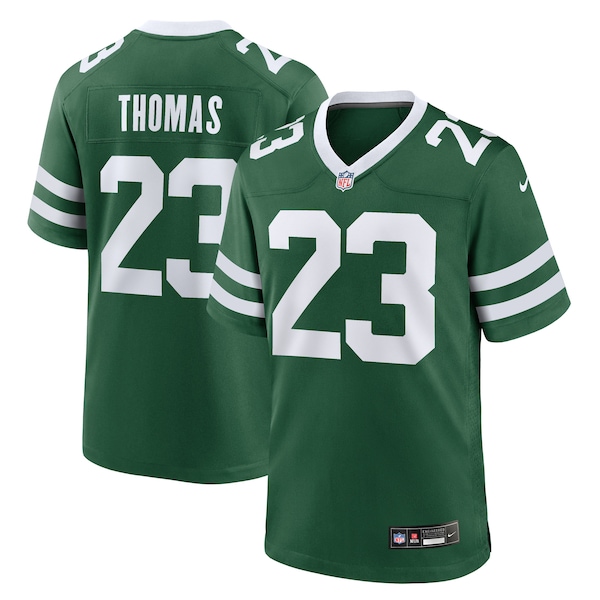 Azareye'h Thomas New York Jets Nike Team Game Jersey - Legacy Green