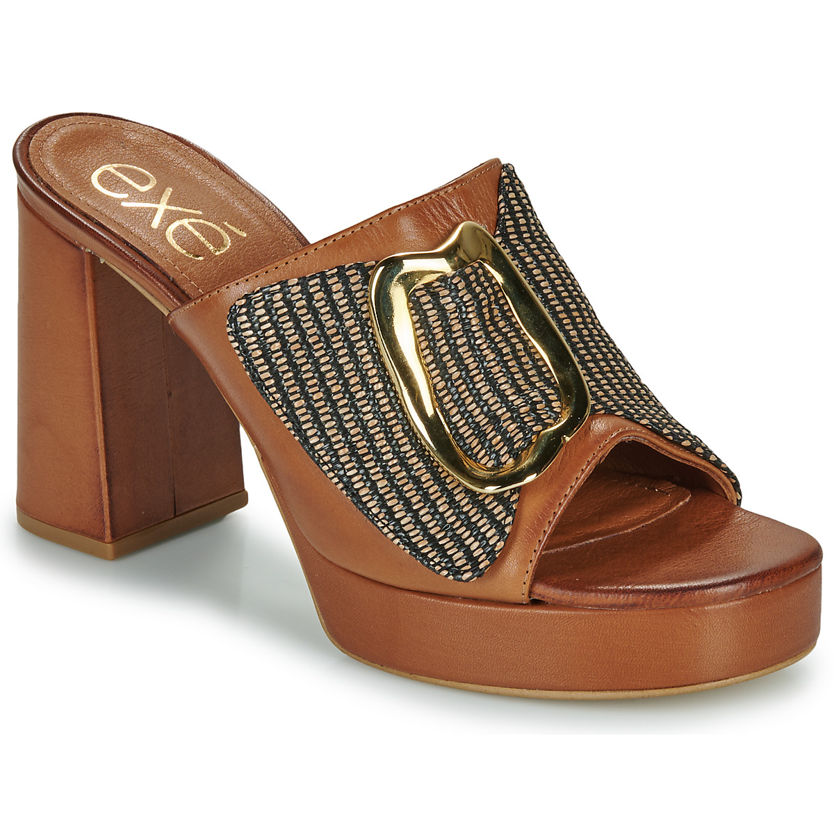 Exé Shoes - 622-ANCONA-LEATHER-TAN - Cognac