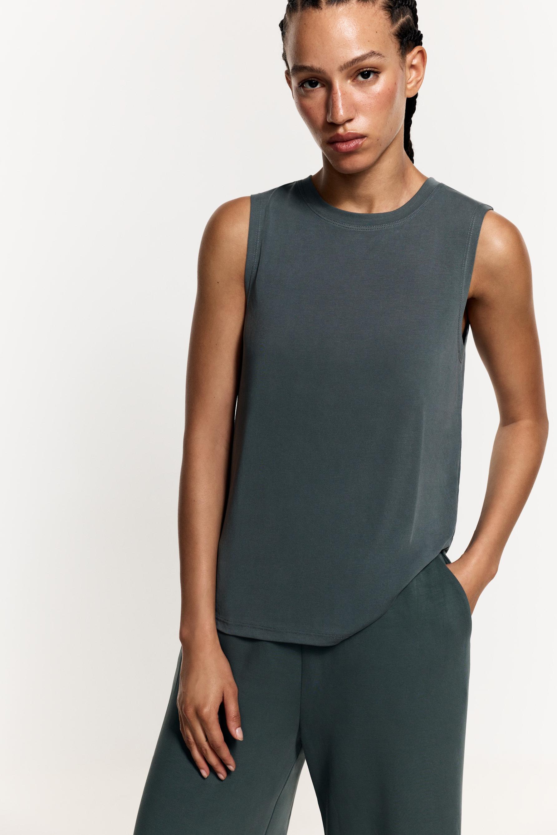 Camiseta fluida efecto modal