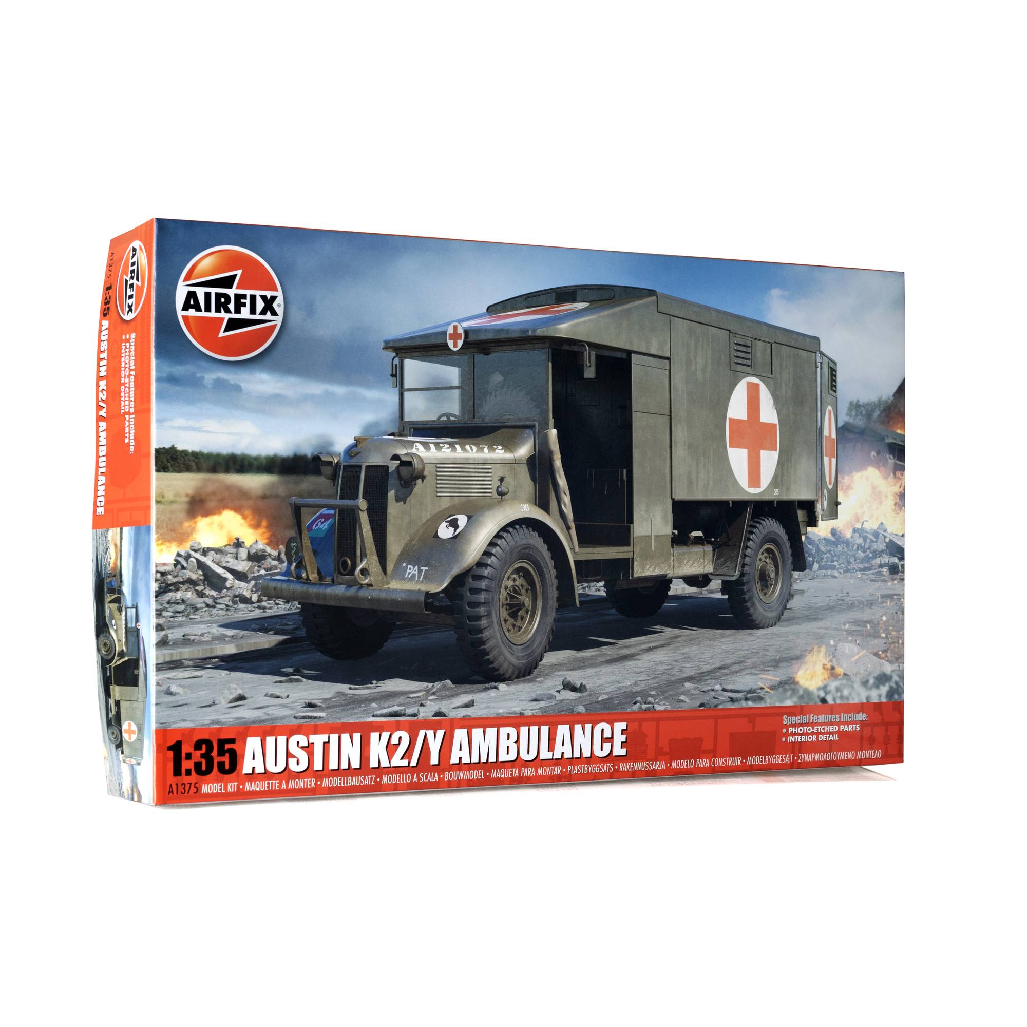 Airfix Austin K2/Y Ambulance Model Kit 1:35