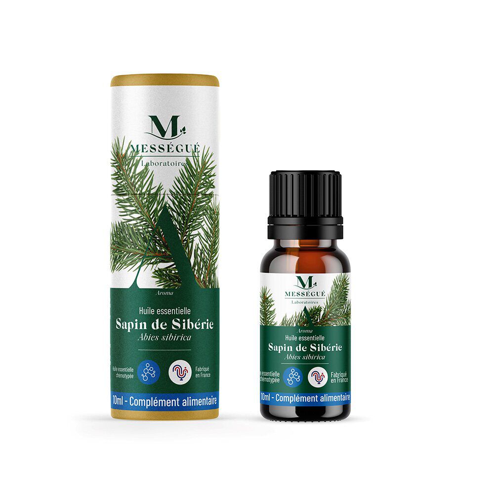 Huile essentielle de sapin Mességué Pin de Sibérie 10ml