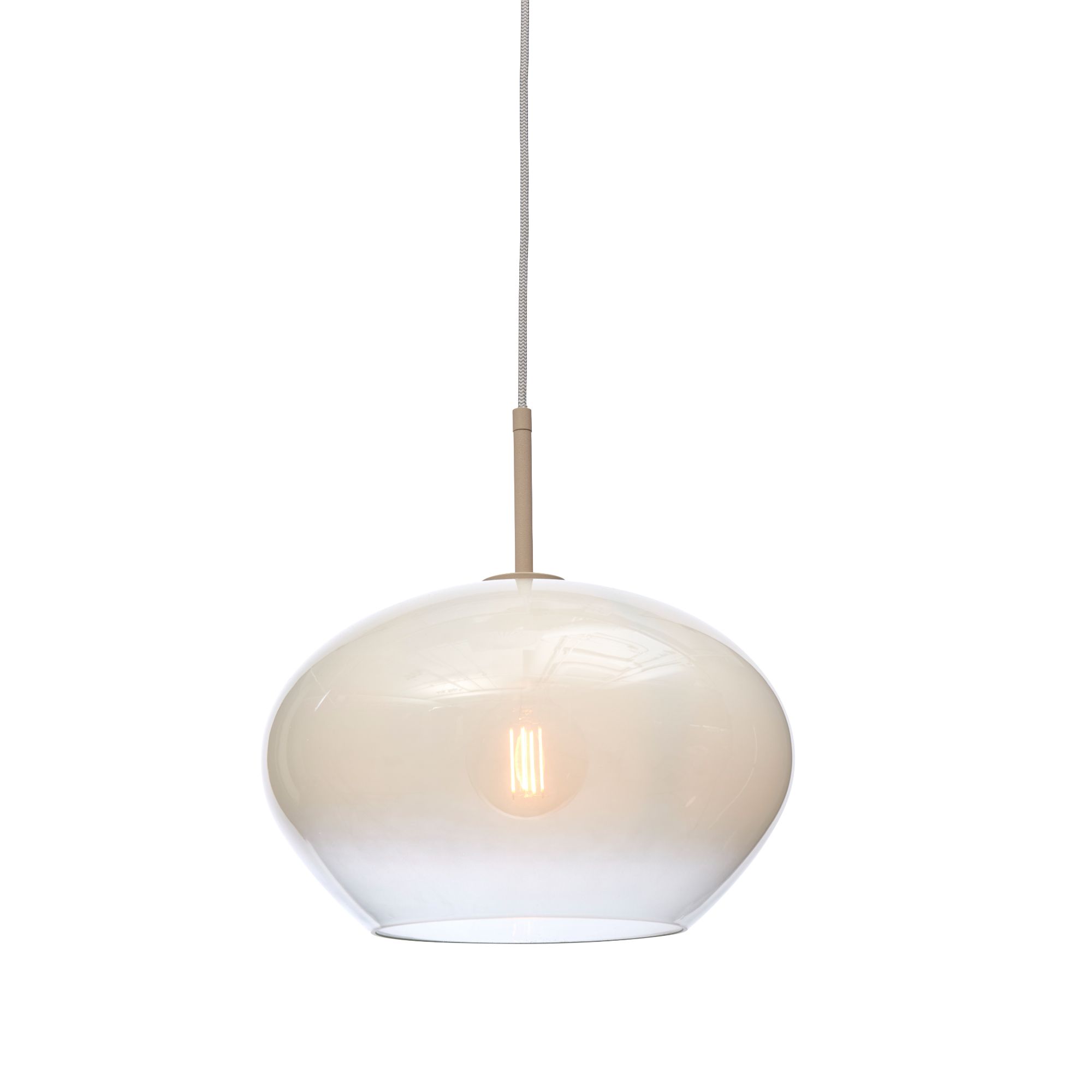 it's about RoMi hanglamp BOLOGNA - wit - Ø35cm