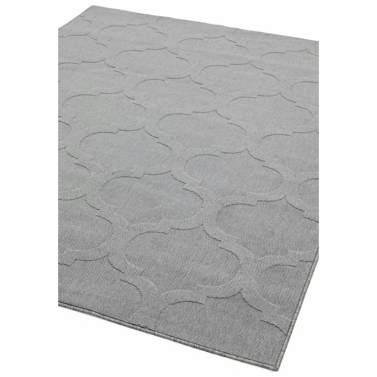 GORBIO - Tapis intérieur extérieur en Polypropylène Gris 200x290 cm