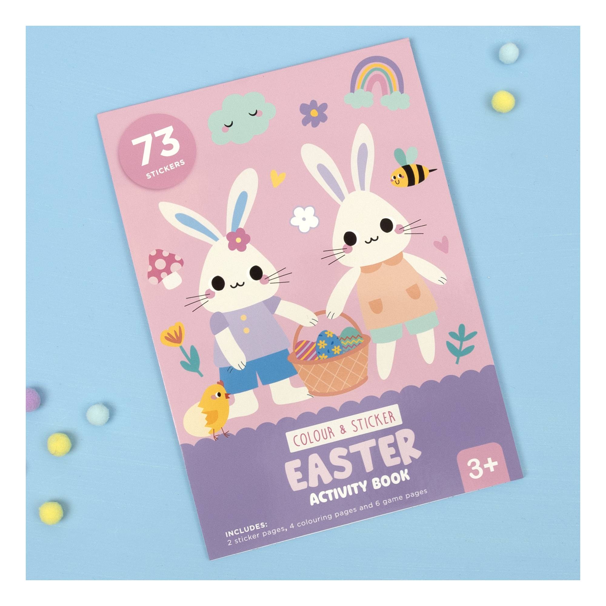 Colour and Sticker Easter Activity Book