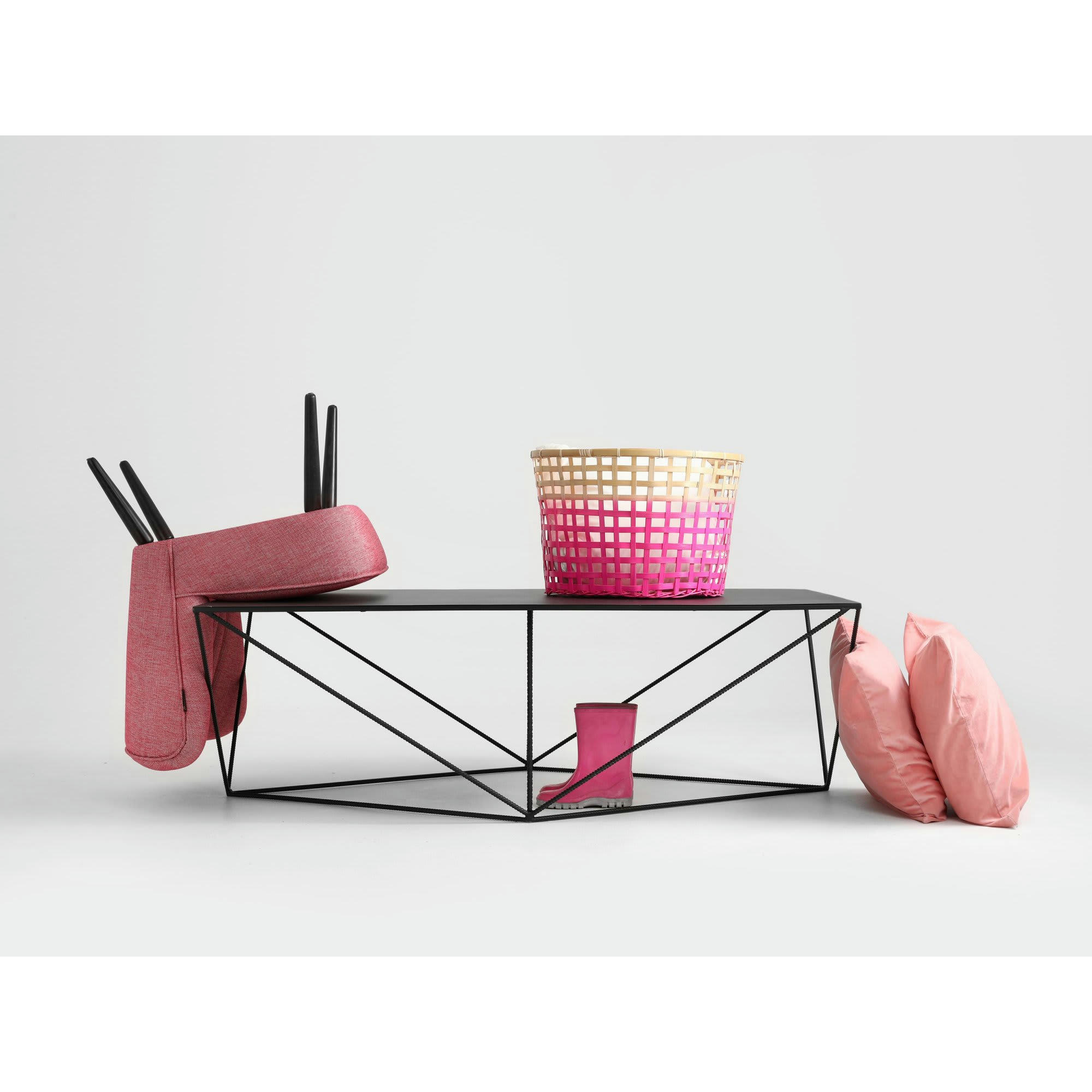 DARYL - Table basse Métal Noir