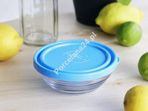 Kpl. 5 pojemników okrągłych z pokrywkami Duralex - Freshbox 11.DX.FRO.50265
