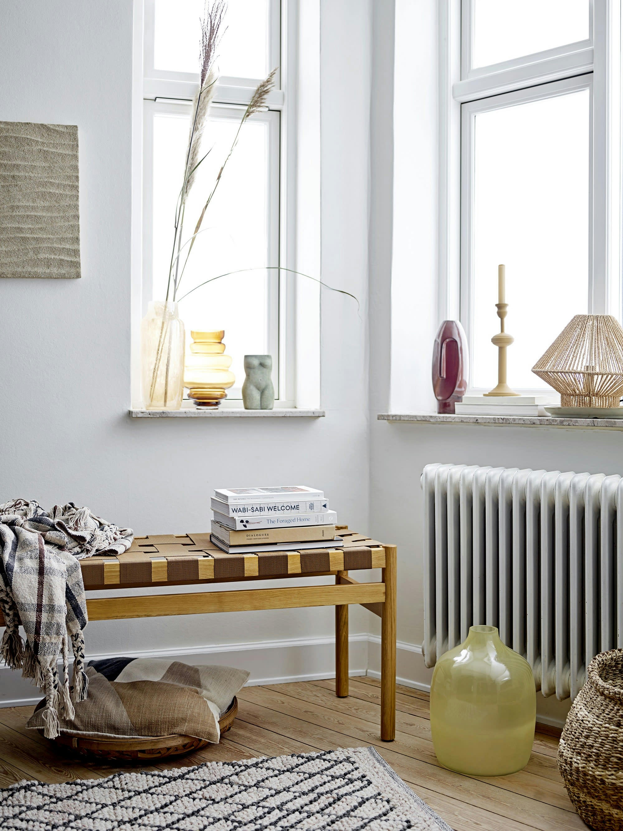 ROEL - Banc en chêne brun