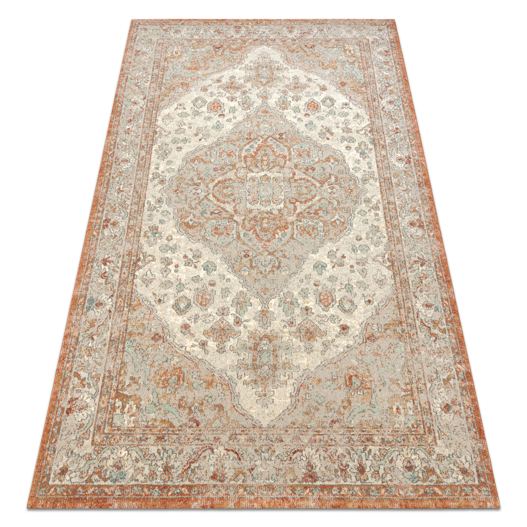 Dywan SOHO 477.01.LA112 wełniany OSTA - Ornament, rozeta 67x130 cm