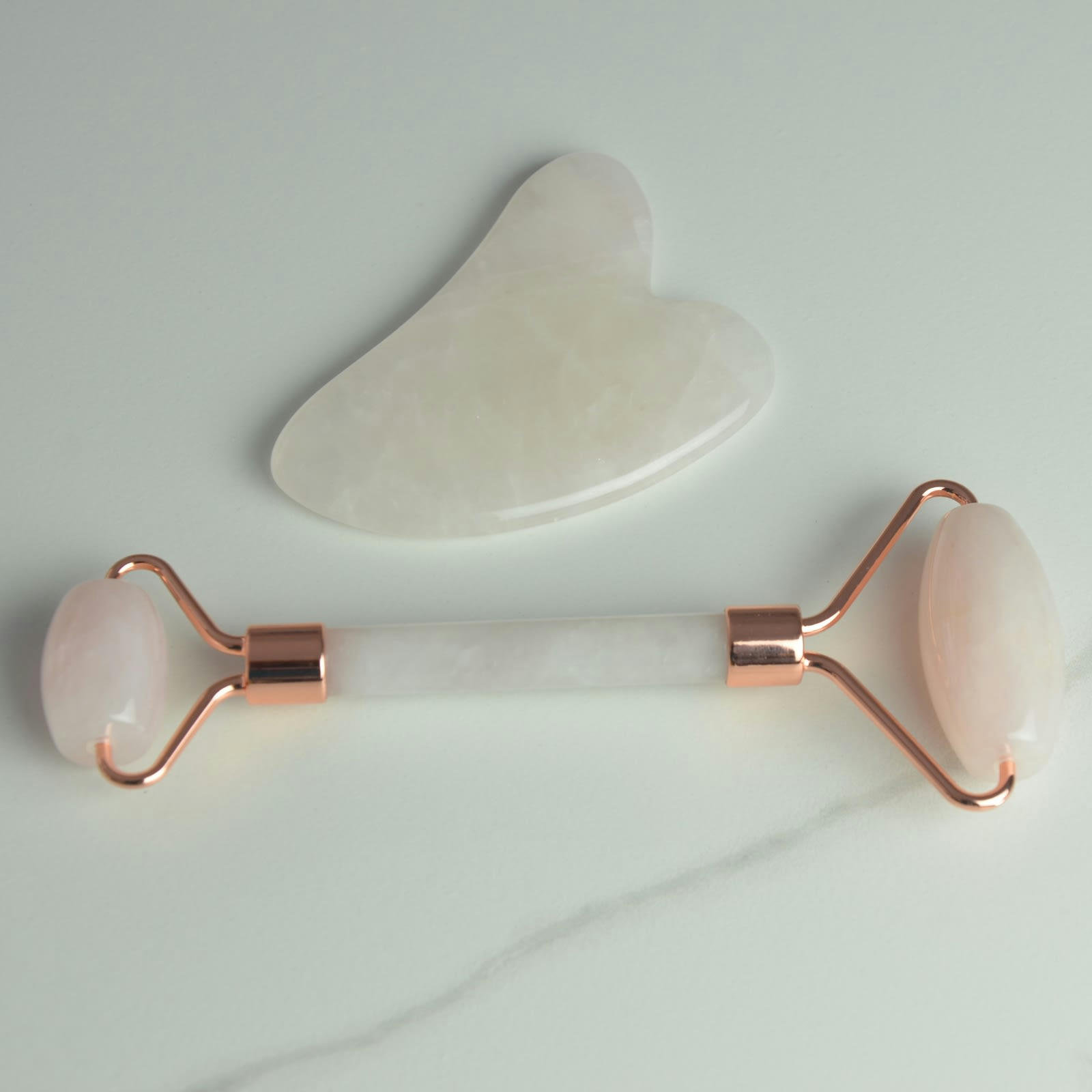 QUARTZ - Duo pierre quartz rose