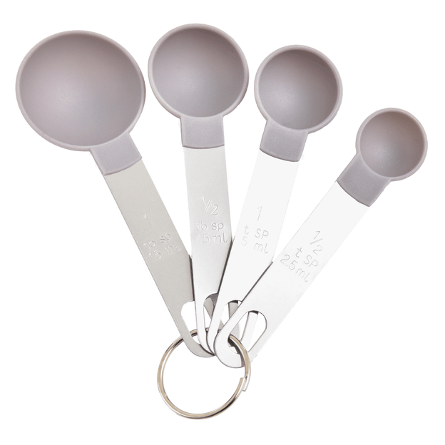 KIT COM 4 COLHERES MEDIDORAS PRATIC
