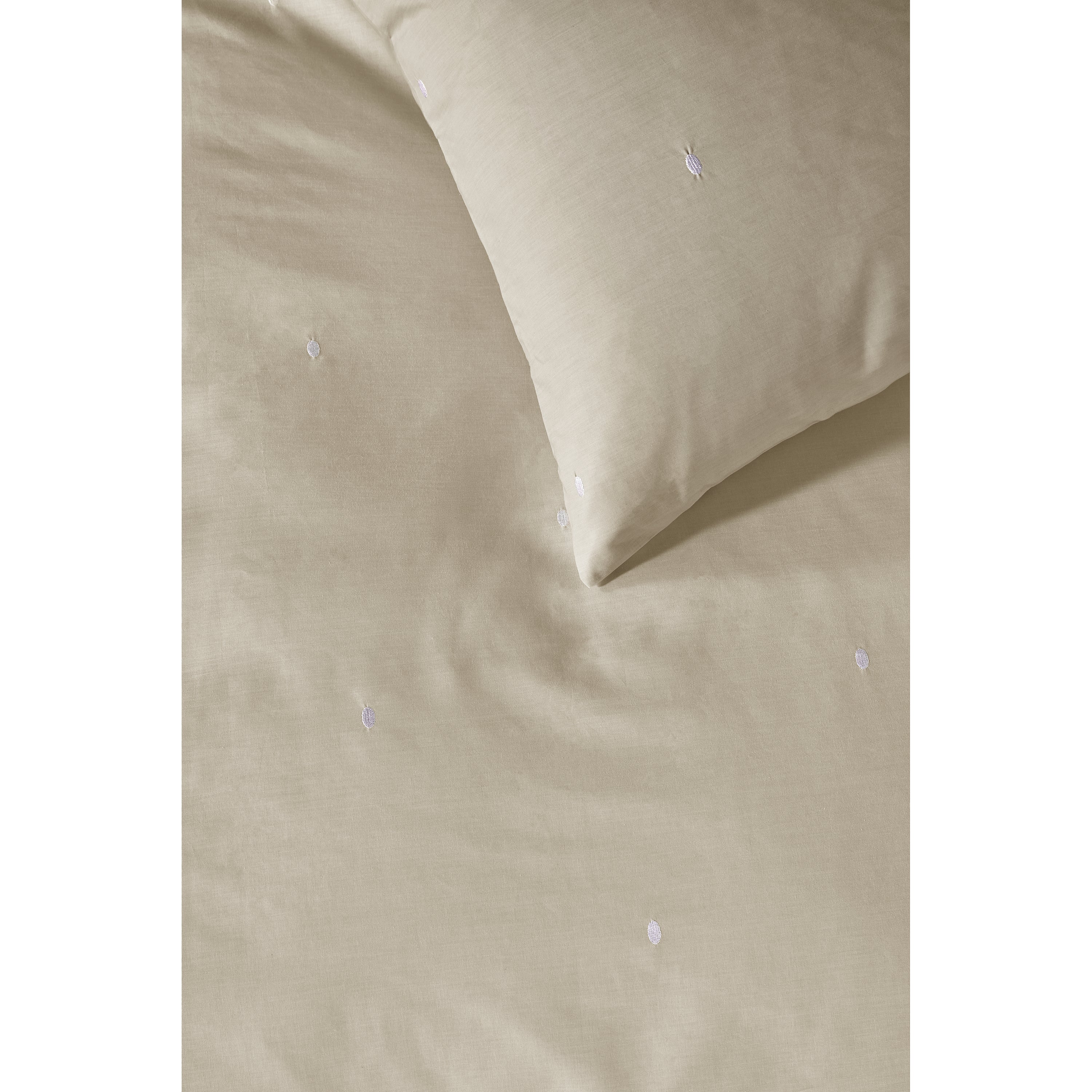 Beddinghouse Monsoon Zand Dekbedovertrek 200 x 200/220 cm