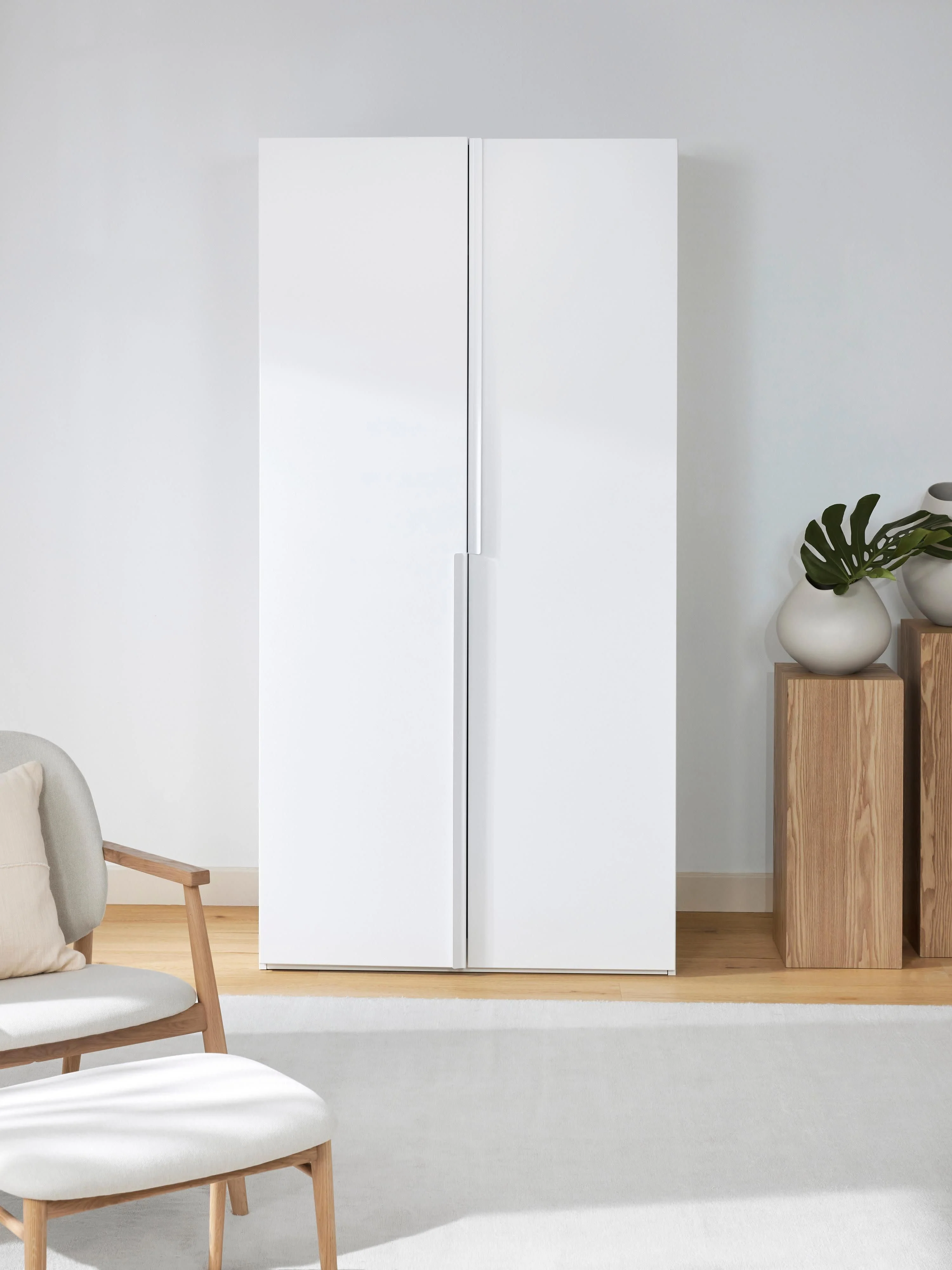 Modularer Drehtürenschrank Leon, 100 cm Breite, in verschiedenen Größen