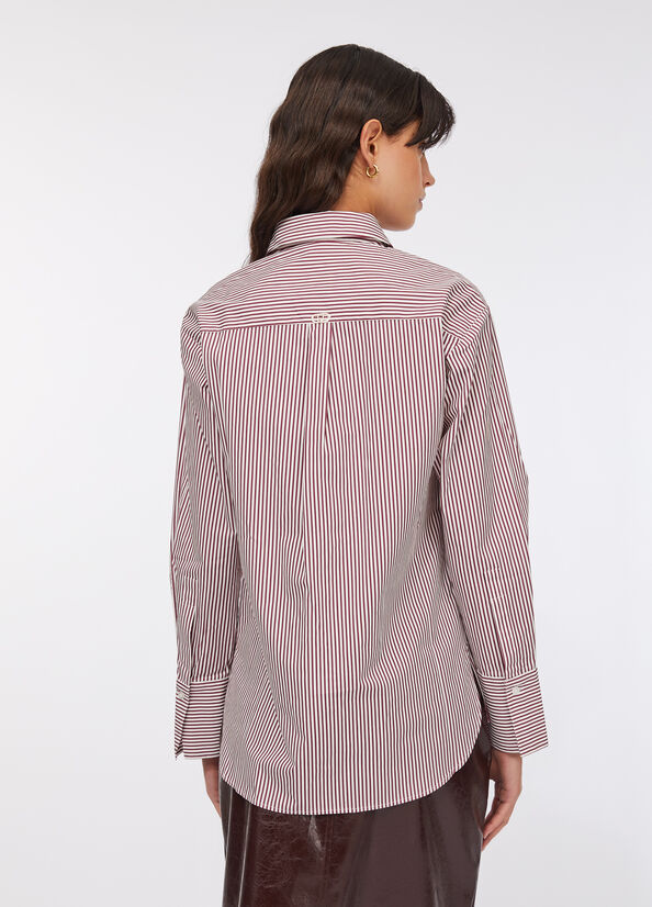 Camicia a righe con top