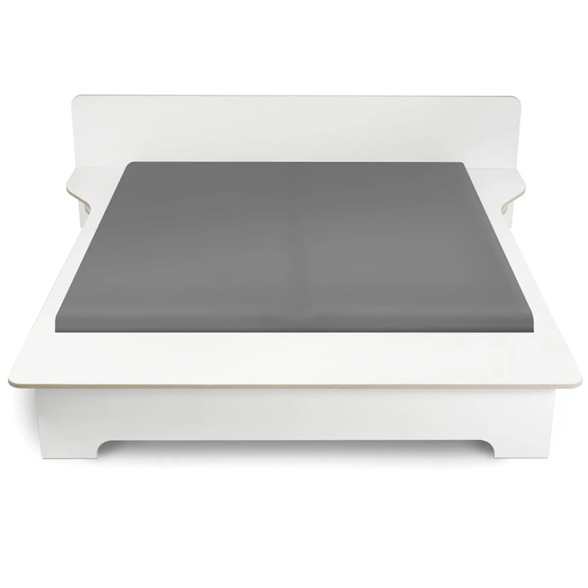 Müller Small Living - Plane Doppelbett, weiß, 180 x 200 cm