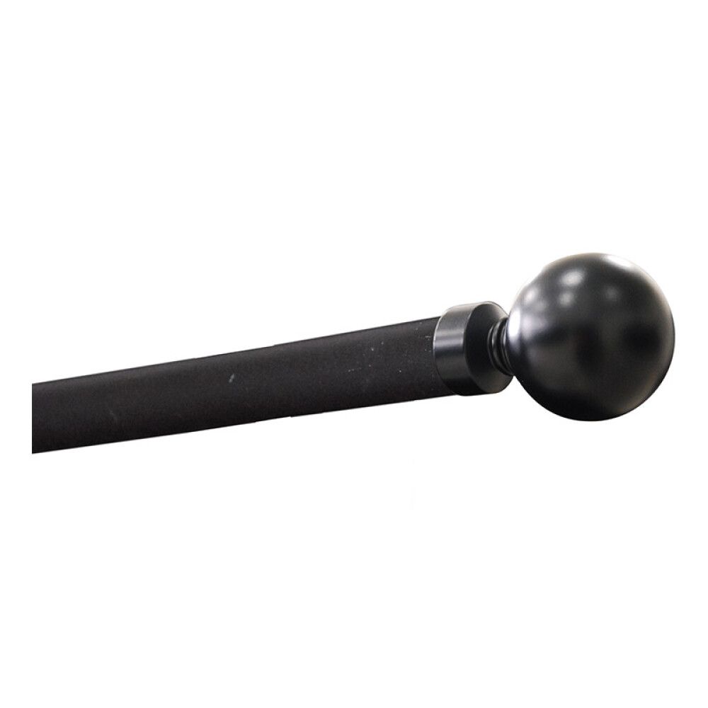 GARDINSTANG HASTA MIAMI 130-240 CM SVART