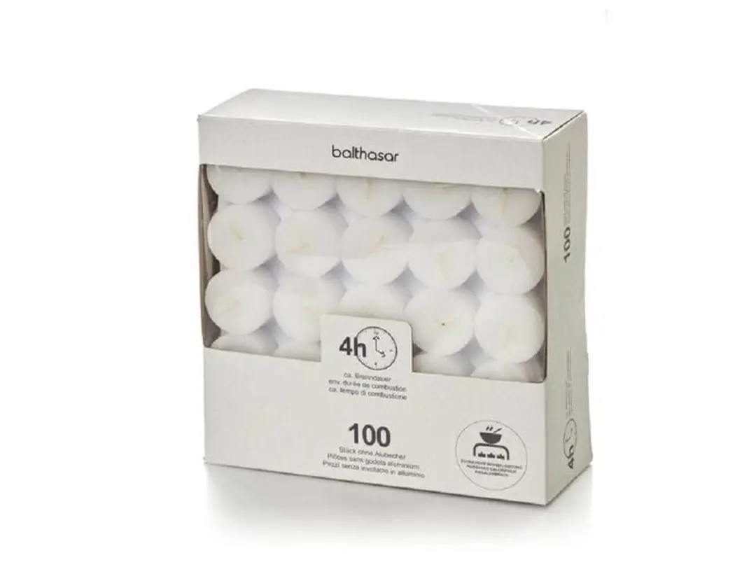 Teelicht 100er-Set Balthasar