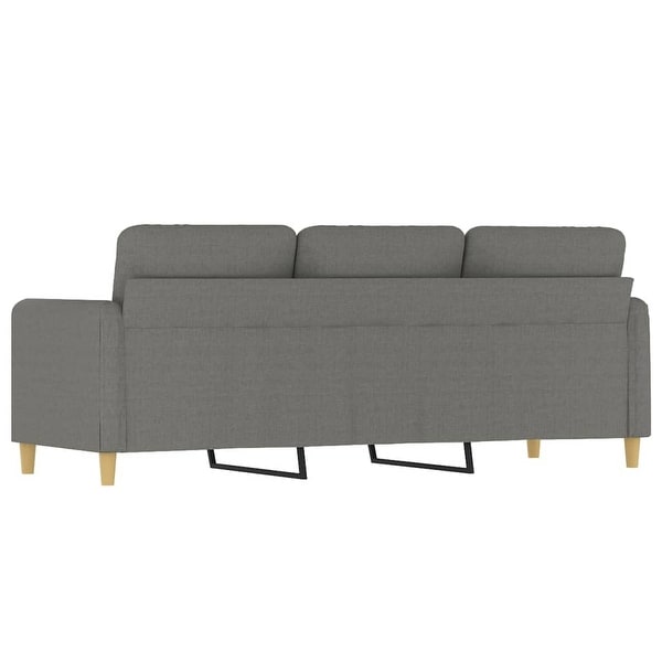 vidaXL Sofa Chair Living Room Accent Upholstered Chair with Armrest Fabric