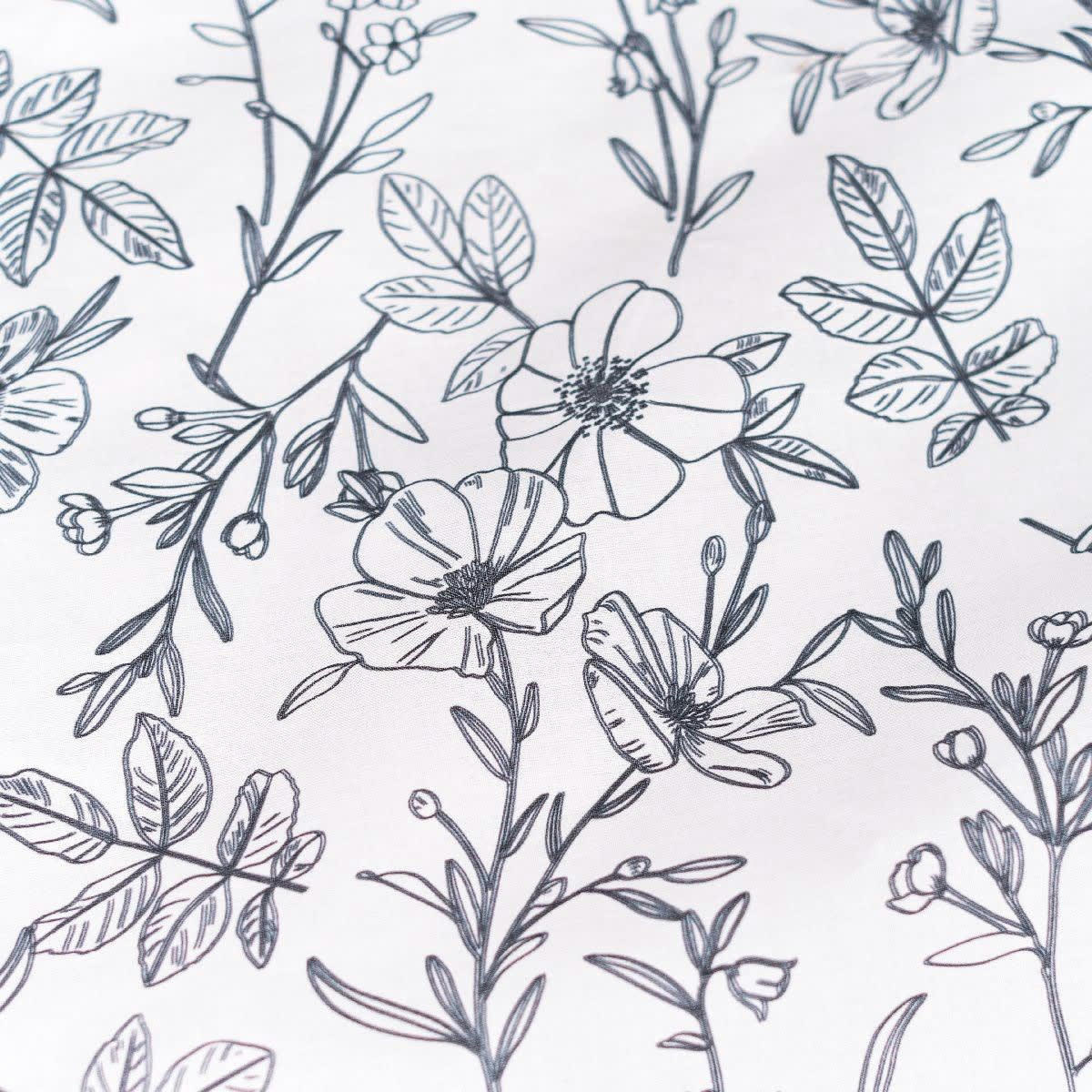 - Parure de lit en Coton Blanc 240x260 cm