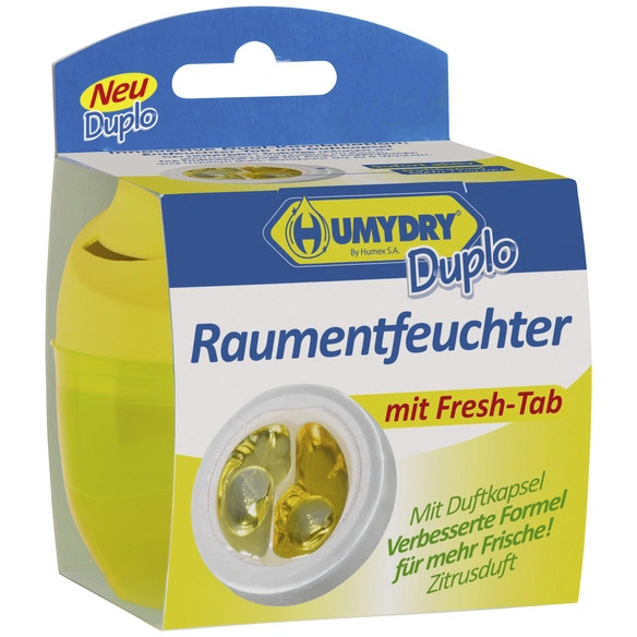Raumentfeuchter, gelb, für Wohnbereich