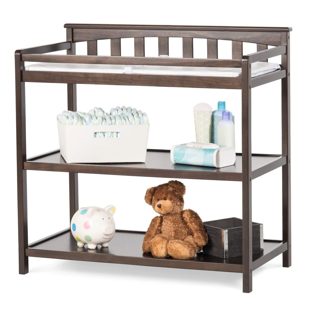 Child Craft Flat Top Slate Dressing/Changing Table-Slate