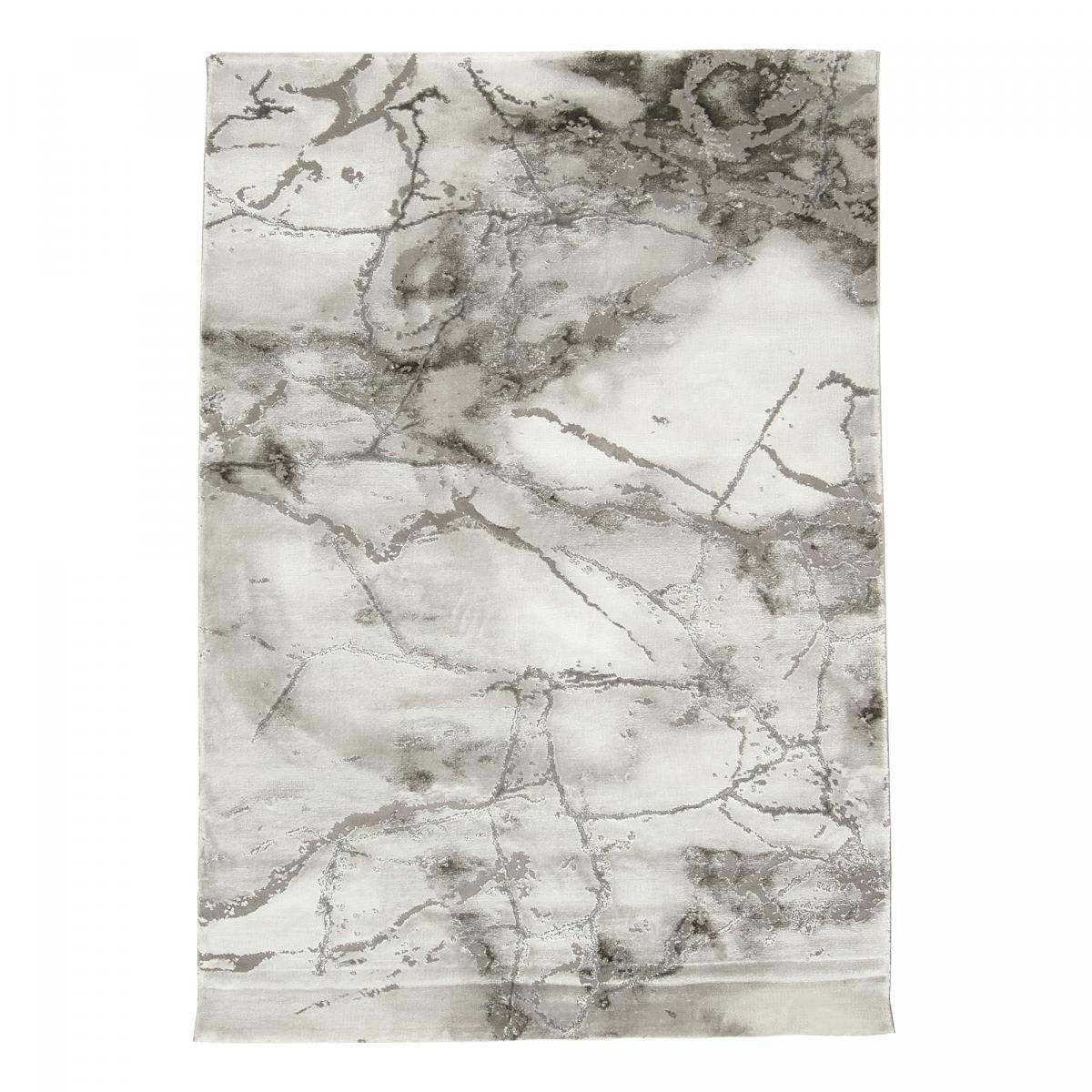 MARBAL - Tapis salon gris 80x150