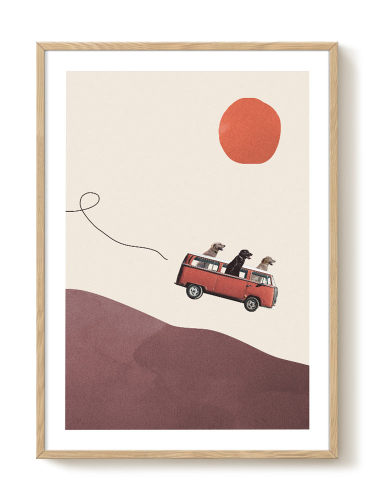 Maarten Léon - Adventure Gang - PSTR studio Kunst Poster