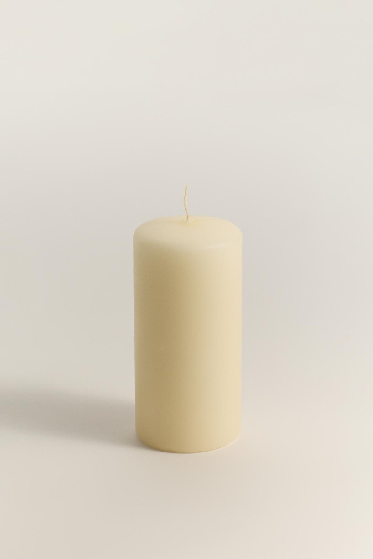 Vela decorativa cilíndrica 250 gr