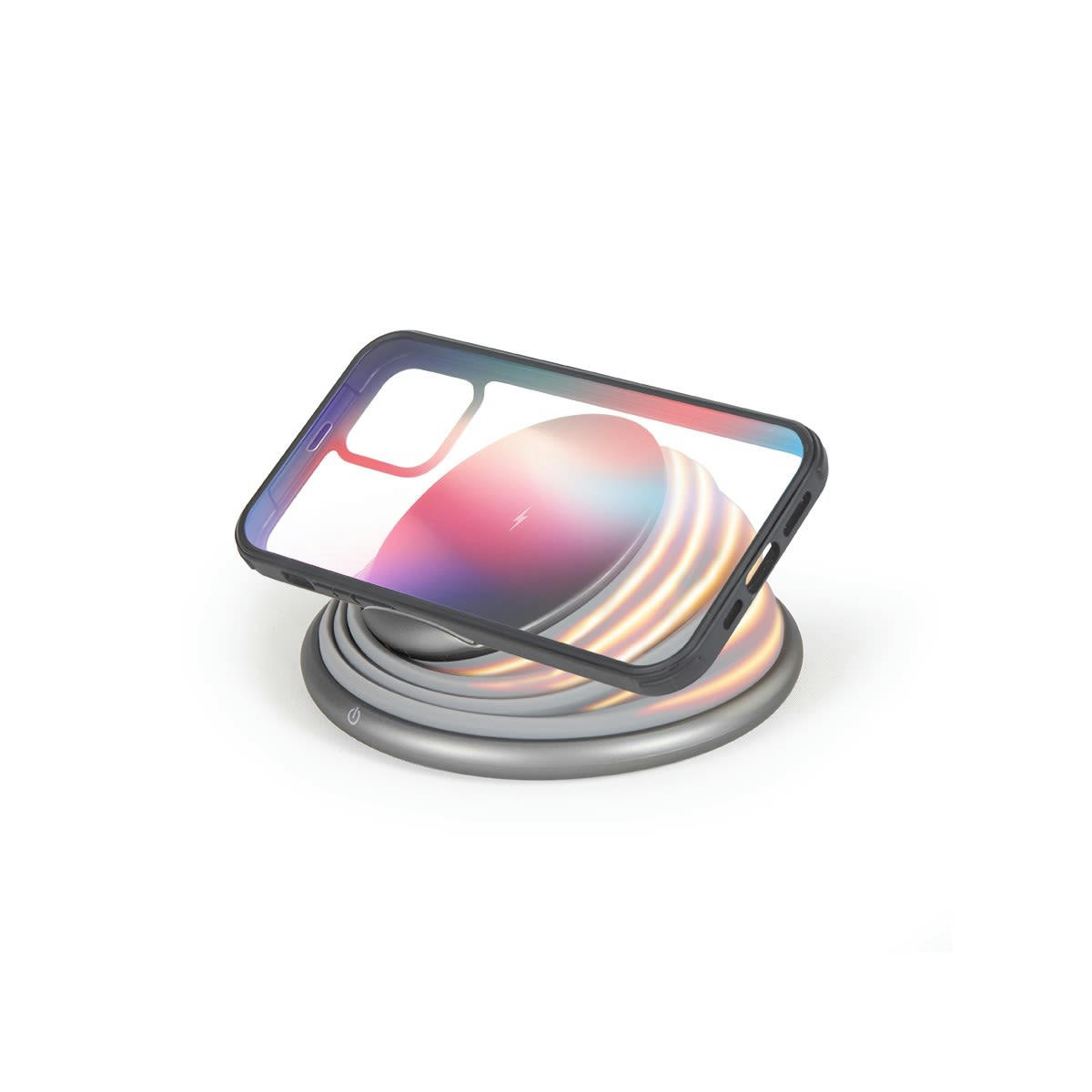 - Chargeur induction lumineux