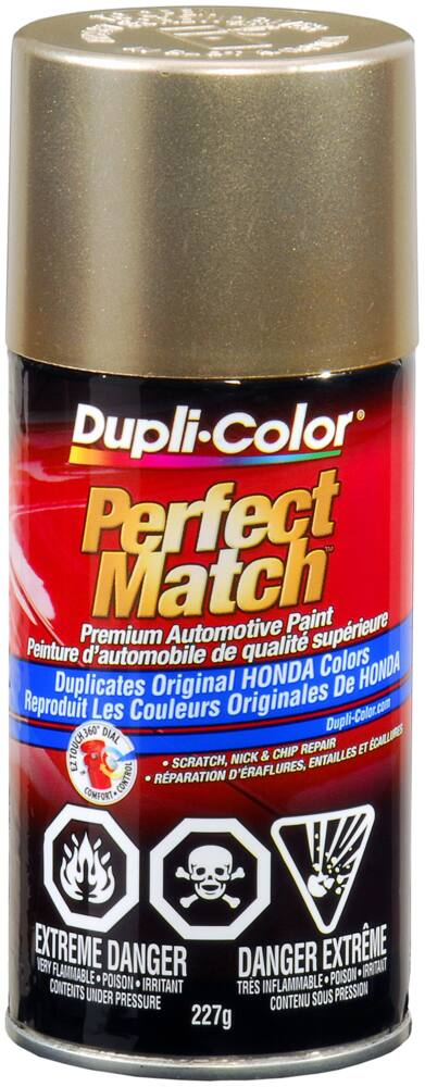 Dupli-Color Perfect Match Premium Acrylic Lacquer Automotive Aerosol Spray Paint, Champ Beige (YR60M), 227-g