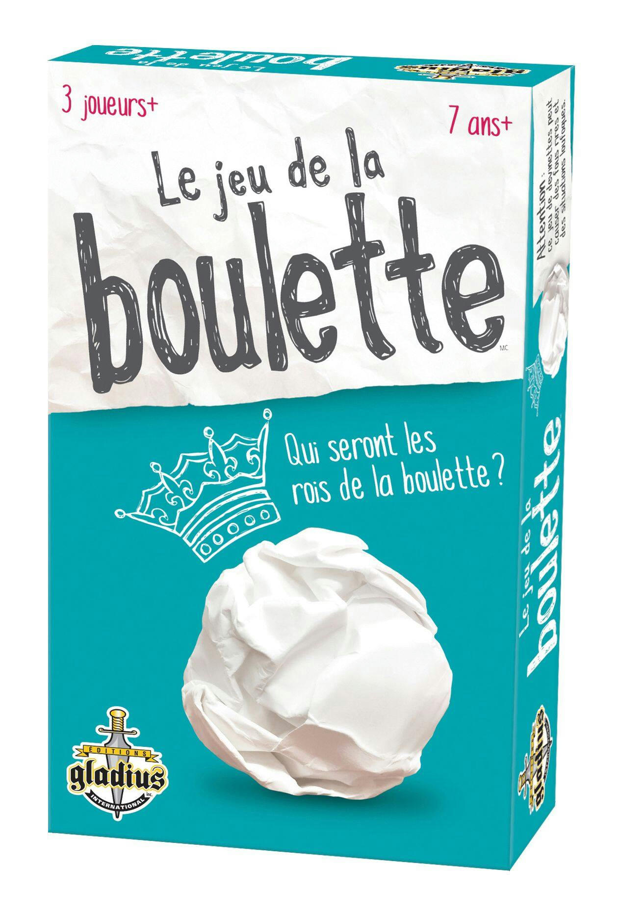 Editions Gladius Jeu de la boulette, French Edition, Ages 3-6 yrs