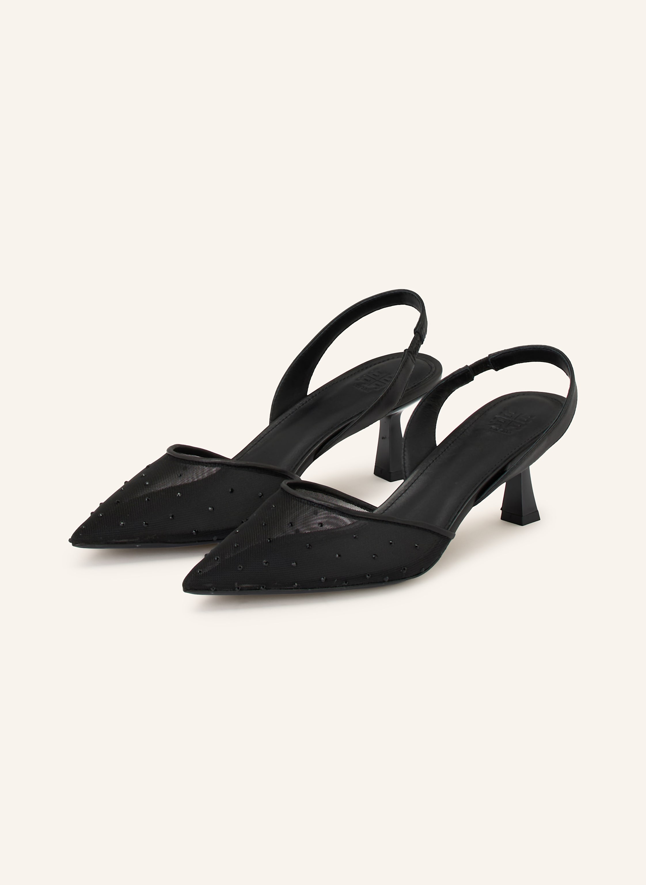 RIANI Slingpumps mit Schmucksteinen