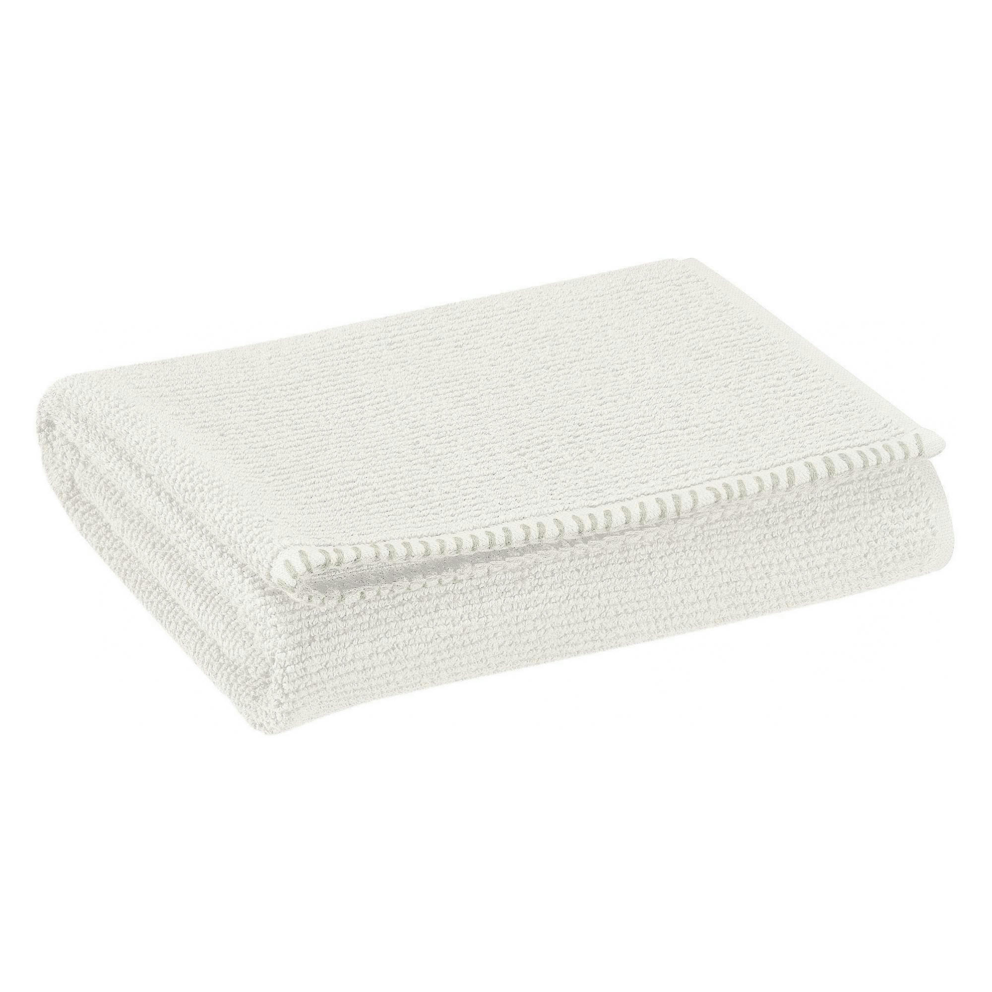 BORA - Serviette Invite  en coton neige 30 x 50