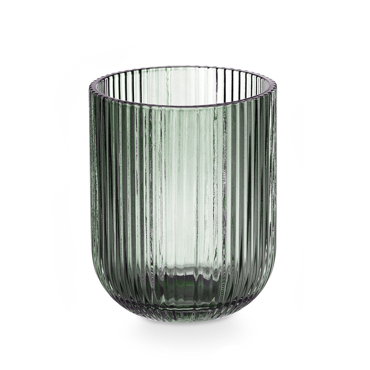 Copo de água riscas verde 27cl