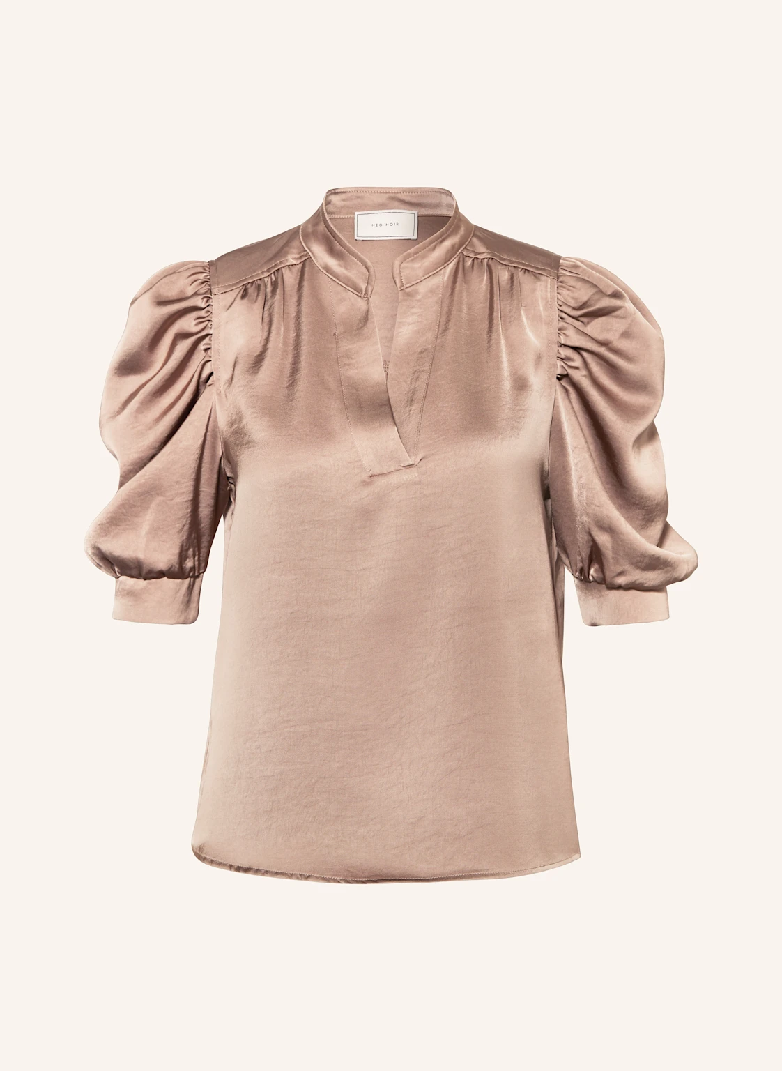 NEO NOIR Blusenshirt ROELLA aus Satin