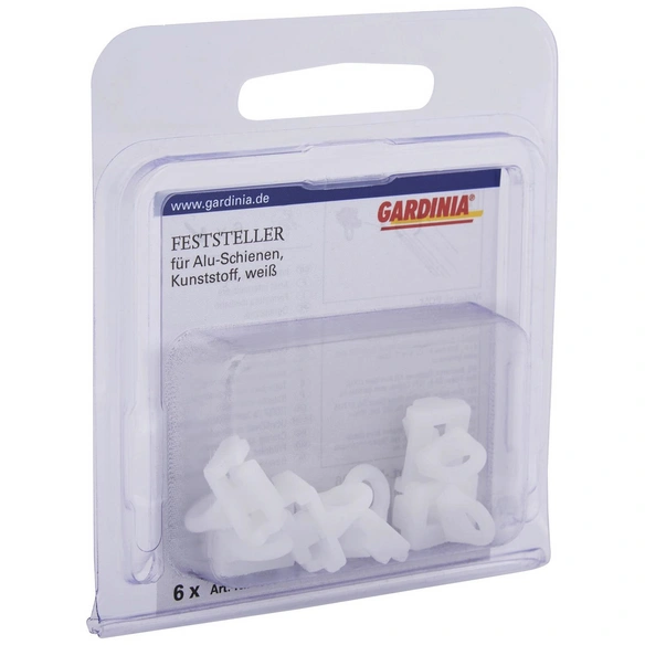 Feststeller, Weiß, 6 Stück