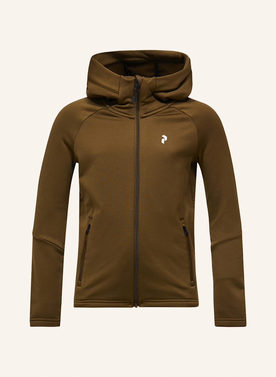 Peak Performance Jr Rider Essentials Midlayer Zip Hood Fleecejacke