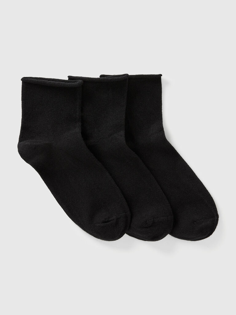 Three pairs of long socks