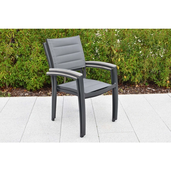 Gartensessel »Pisa«, Stapelsessel, BxHxL: 56 x 90 x 64 cm