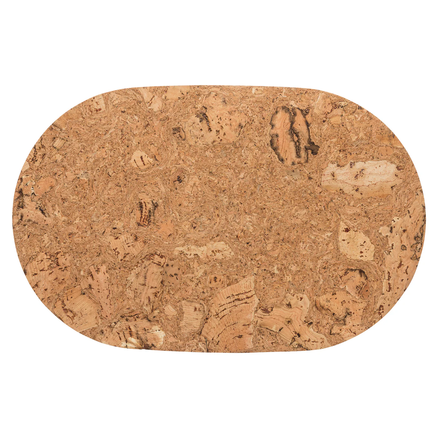 Set 4 Oval Placemats Cork