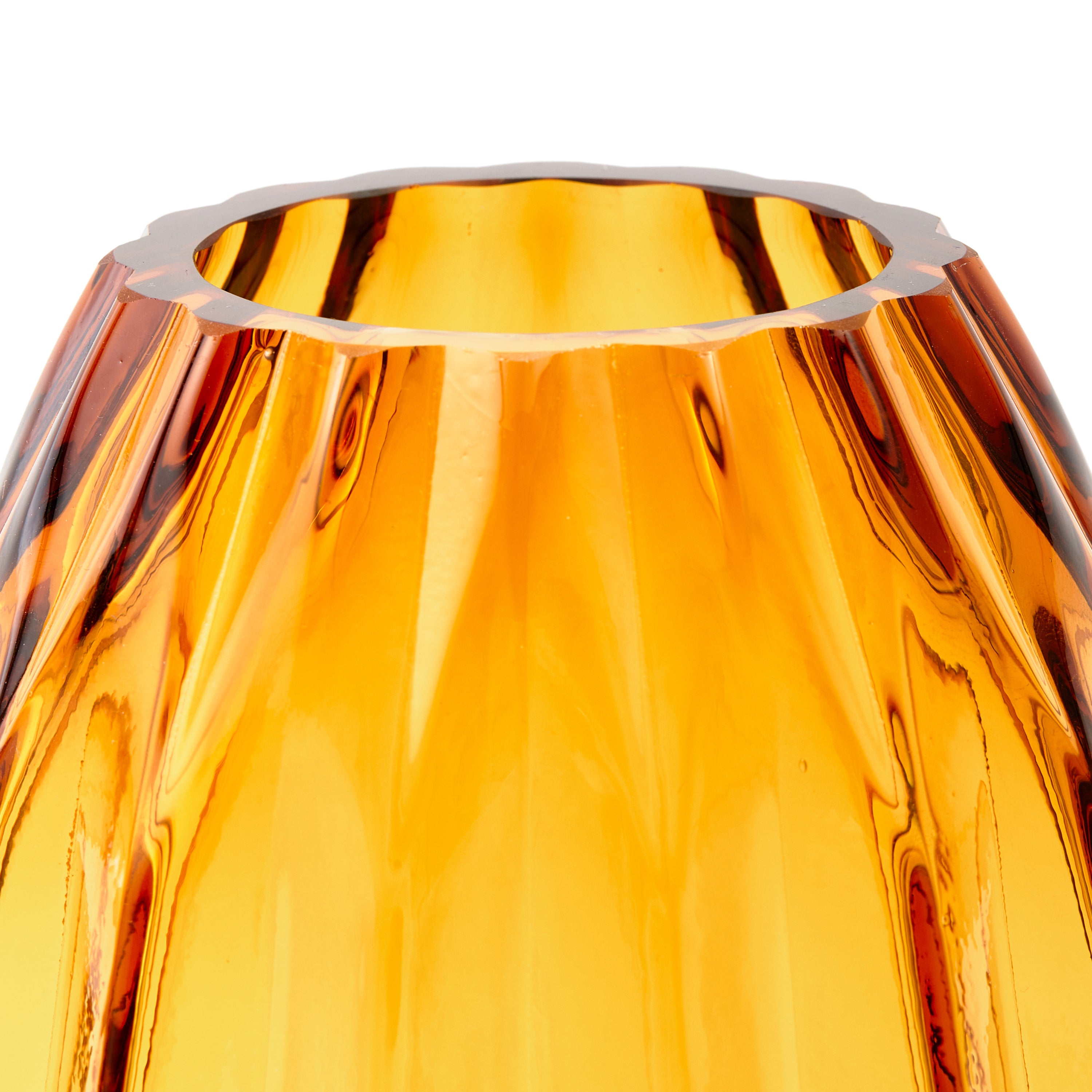 POLSPOTTEN Folds Glass Vaas - M