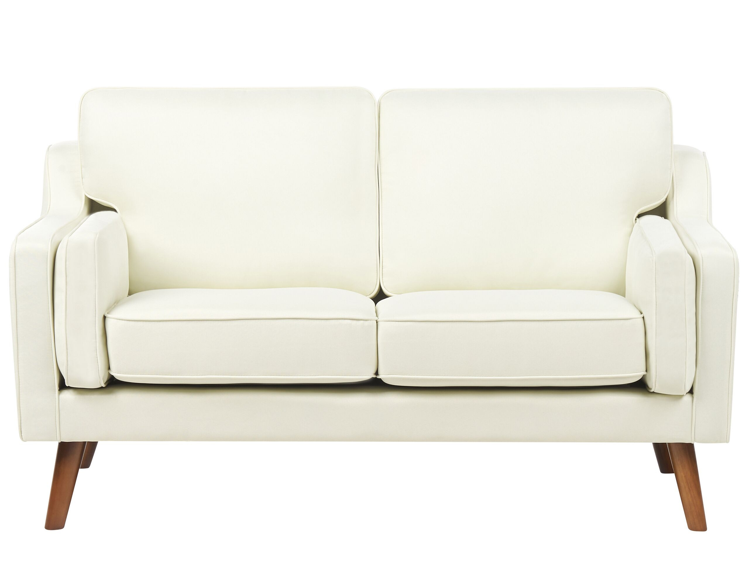 Sofa kanapa dwuosobowa tapicerowana biała
